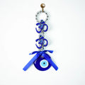 Evil Eye Nazar Protection Hanging with Om Symbol | Decorative Wall & Door Hanging