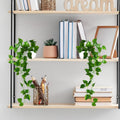 fancymart Pack of 2 Artificial Vine Plants with Small Pot (45 cm) – Natural Touch & Feel Hanging/Falling Greenery for Home & Office Décor