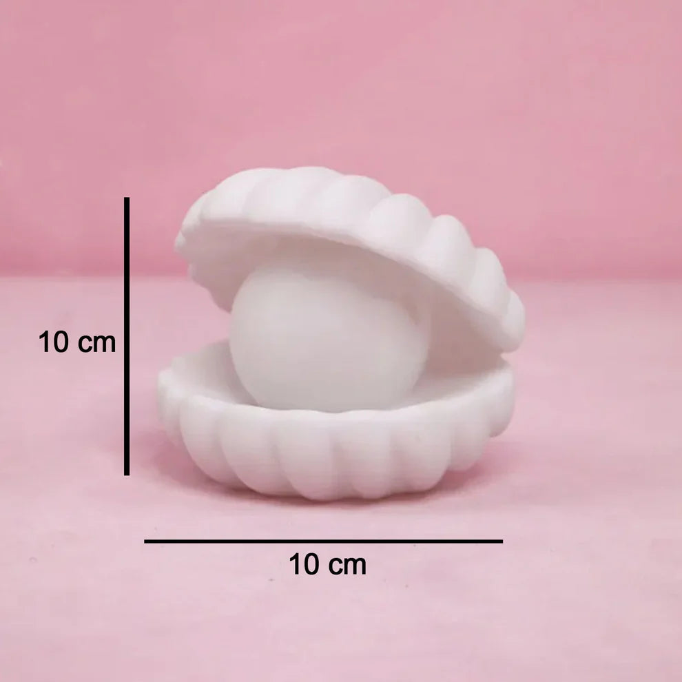 Pearl Shell LED Night Lamp | Cute Oyster Pearl Light for Bedroom & Kids Room Decor
